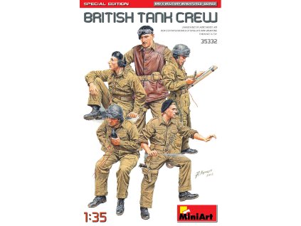 3686 1 35 british tank crew special edition miniart