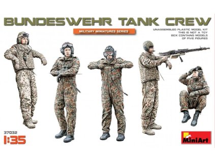 1/35 Bundeswehr Tank Crew - Miniart