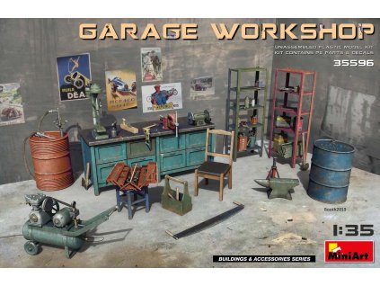 1/35 Garage Workshop - Miniart