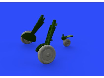 Bf 109G-6 wheels  1/48 recommended for TAMIYA