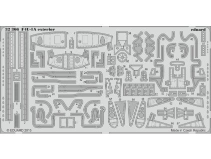 1/32 F4U-1A exterior for TAMIYA kit