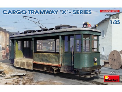 3743 1 35 cargo tramway x series miniart