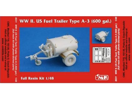 1/48 WW II.US Fuel Trailer Type A-3(600 gal.)full