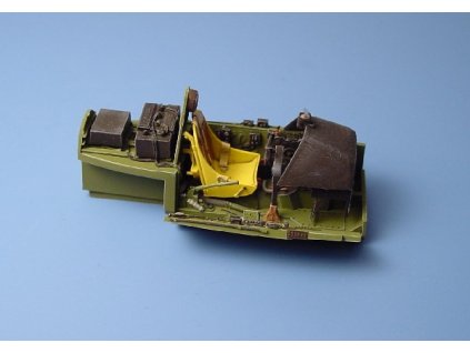 1/48 P-38J Lightning cockpit set - HASEGAWA