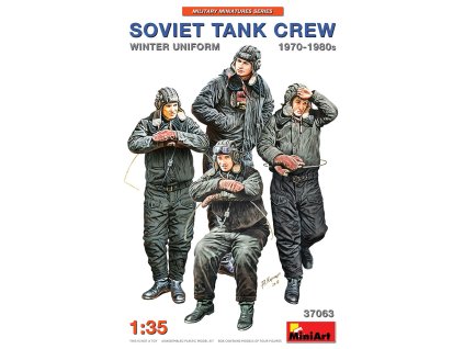 1/35 Soviet Tank Crew 1970-1980s. Winter Uniform