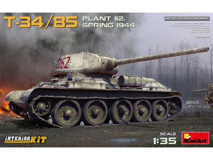 1/35 T-34-85 Plant 112. Spring 1944. Interior Kit - Miniart