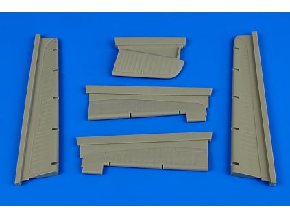 1/72 Fw 200 Condor control surfaces