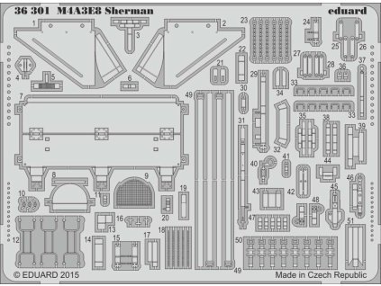 M4A3E8 Sherman recommended for TAMIYA