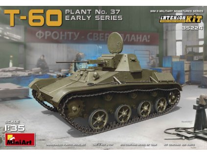 1/35 T-60 (Plant No.37) Early Series. Interior Kit