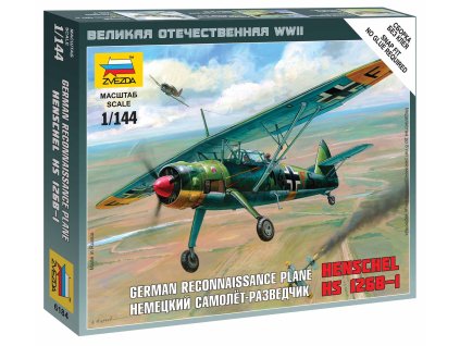 Wargames (WWII) 6184 - Henschel HS-126B (1:144)