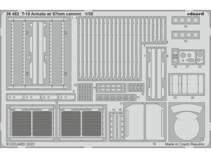 T-15 Armata w/ 57mm cannon 1/35 recommended for ZVEZDA
