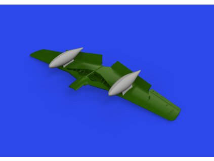 P-51D 165gal fuel tanks PRINT 1/72 recommended for EDUARD