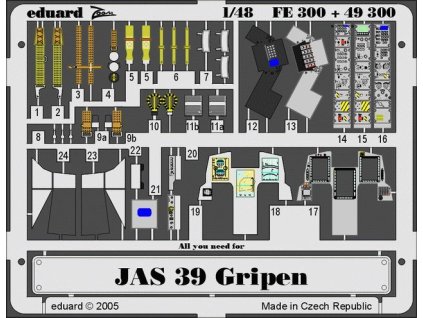 1/48 JAS-39 Gripen for ITALERI kit