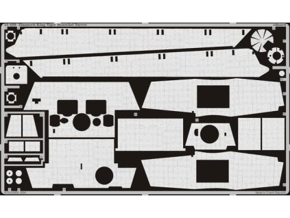 1/35 Zimmerit King Tiger Henschel for DRAGON kit