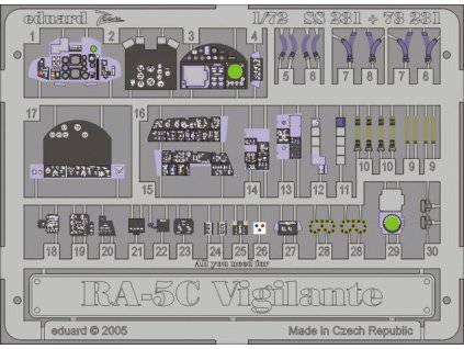 1/72 RA-5C Vigilante for TRUMPETER kit