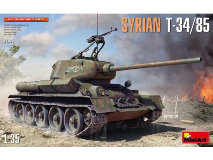 1/35 SYRIAN T-34/85 - Miniart