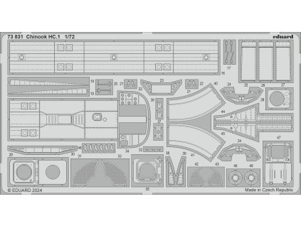 Chinook HC.1 1/72 recommended for AIRFIX
