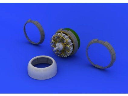 1/48 B-17F/G engines for REVELL/MONOGRAM kit
