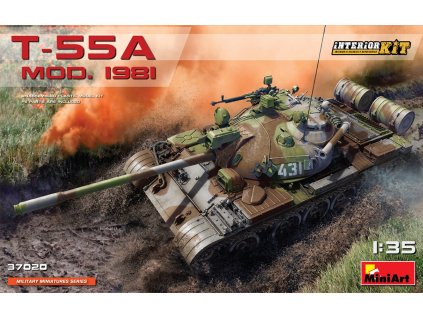 1/35 T-55A Mod.1981 Interior Kit