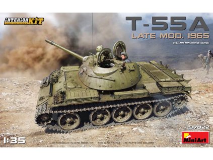 3932 1 35 t 55a late mod 1965 interior kit miniart