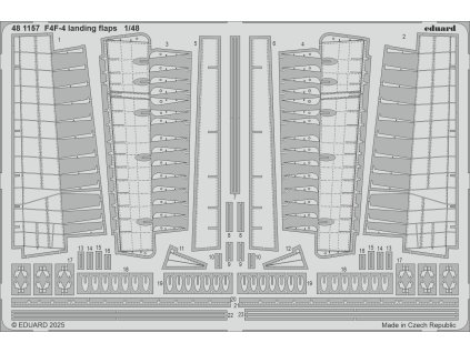 39326 f4f 4 landing flaps 1 48 recommended for academy