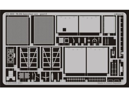 1/35 M-26 DWag. interior for TAMIYA kit