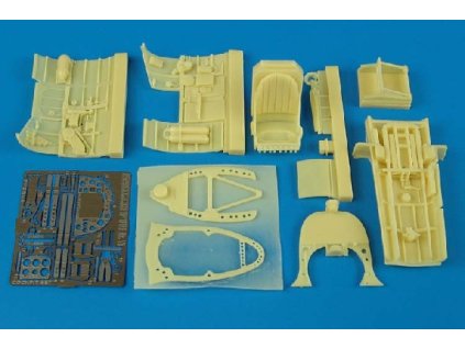 39389 1 32 spitfire mk v cockpit set hasegawa