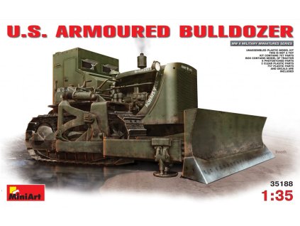 1/35 U.S. Armoured Buldozer - Miniart