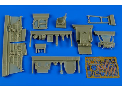 1/48 Lavochkin La-5F/FN cockpit set
