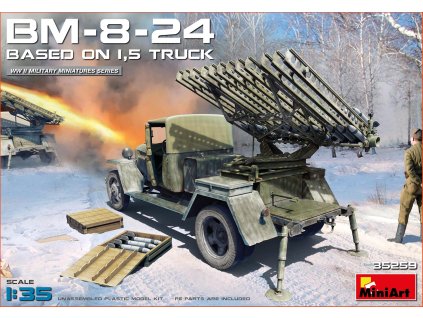 1/35 BM-8-24 Based on 1,5t Truck - Miniart