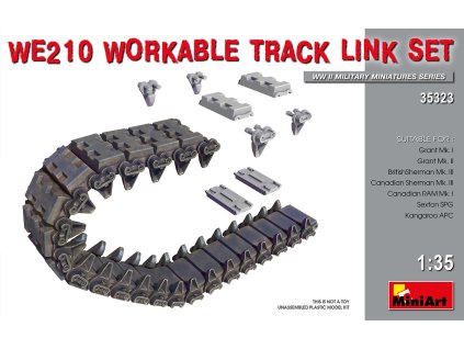 1/35 WE210 Workable Track Link Set