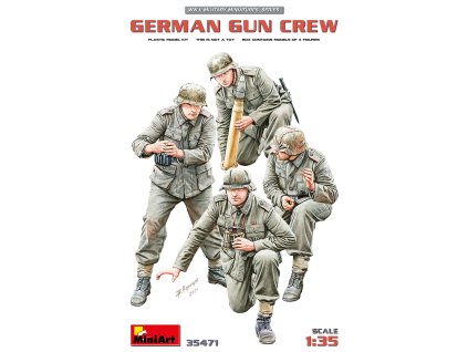 1/35 GERMAN GUN CREW