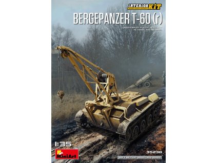 3995 1 35 bergepanzer t 60 r interior kit miniart