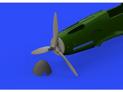 1/48 Bf 109F propeller EARLY for EDUARD kit
