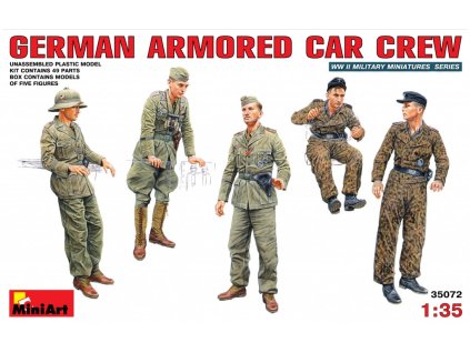 1/35 German Armoured Car Crew