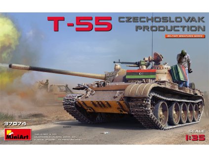 1/35 T-55 Czechoslovak Prod. - Miniart