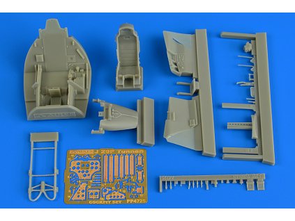 1/48 SAAB J-29 Tunnan cockpit set