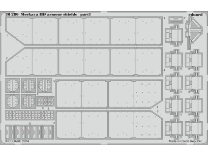 Merkava IID armour shields recommended for ACADEMY