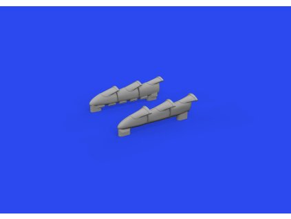 Hurricane Mk.II exhaust fishtail PRINT 1/48 recommended for ARMA HOBBY