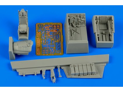 1/72 F-15C Eagle cockpit set - HASEGAWA