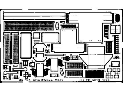 1/35 Cromwell Mk.IV for TAMIYA kit