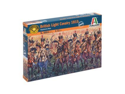 Italeri 6094 NAPOLEONIC WARS - BRITISH LIGHT CAVALRY 1815 1/72