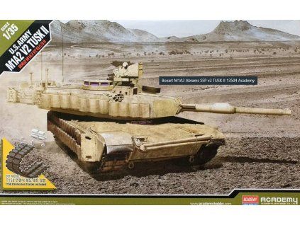 Academy 13504 U.S. Army M1A2 V2 TUSK II 1/35