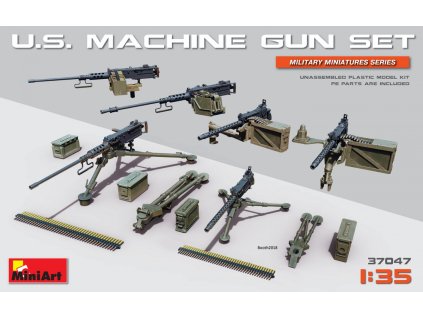 1/35 U.S. Machine Gun Set