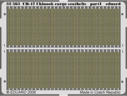 1/35 CH-47 Chinook cargo seatbelts  for TRUMPETER kit