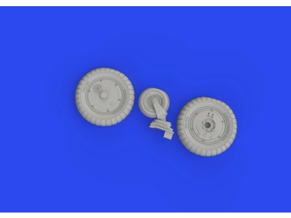 Bf 109G-5/G-6 wheels PRINT 1/72 recommended for EDUARD