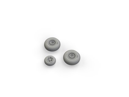 1/72 B-26 Marauder wheels for EDUARD/HASEGAWA kit