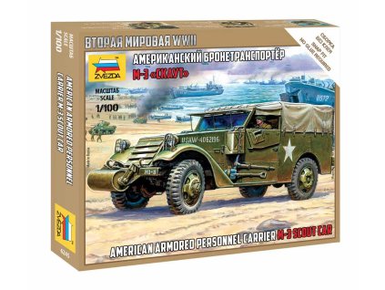 Snap Kit 6245 - M-3 Scout Car (1:100)