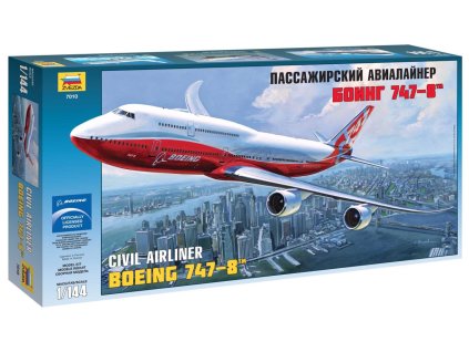 Zvezda 7010 - Boeing 747-8 (1:144)