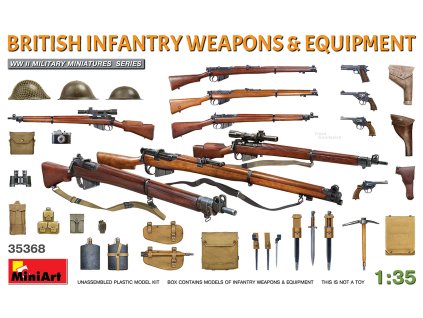 4151 1 35 british infantry weapons equipment miniart